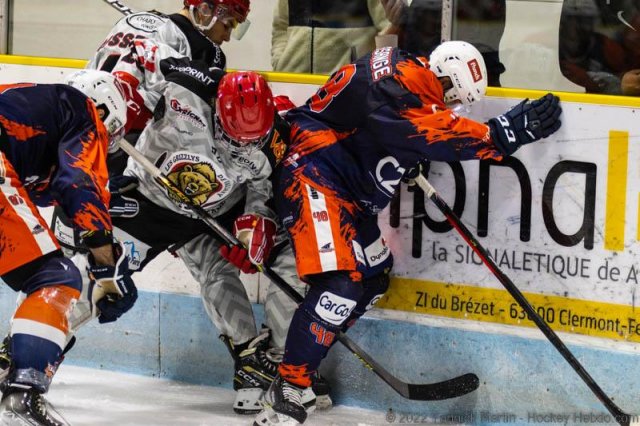 Photo hockey match Clermont-Ferrand - Vaujany le 29/10/2022