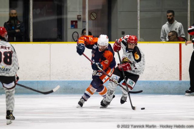 Photo hockey match Clermont-Ferrand - Vaujany le 29/10/2022