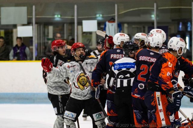 Photo hockey match Clermont-Ferrand - Vaujany le 29/10/2022