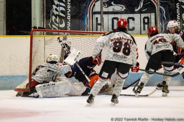 Photo hockey match Clermont-Ferrand - Vaujany le 29/10/2022
