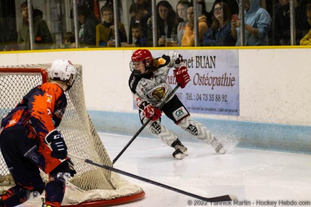 Photo hockey match Clermont-Ferrand - Vaujany le 29/10/2022