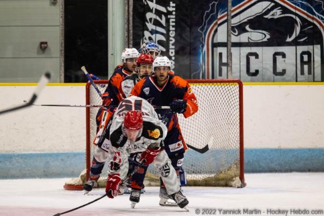 Photo hockey match Clermont-Ferrand - Vaujany le 29/10/2022