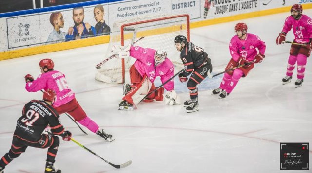 Photo hockey match Cergy-Pontoise - Nice le 28/10/2022