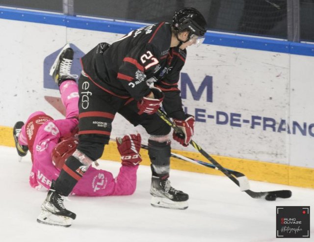 Photo hockey match Cergy-Pontoise - Nice le 28/10/2022
