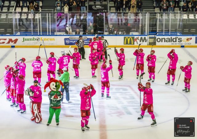 Photo hockey match Cergy-Pontoise - Nice le 28/10/2022