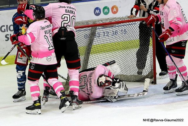 Photo hockey match Nice - Grenoble  le 30/10/2022