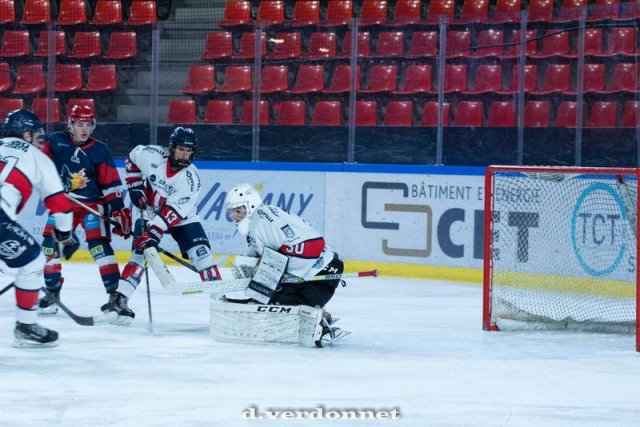 Photo hockey match Grenoble U20 - Caen U20 le 30/10/2022
