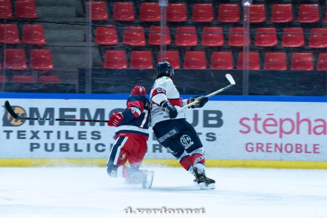 Photo hockey match Grenoble U20 - Caen U20 le 30/10/2022