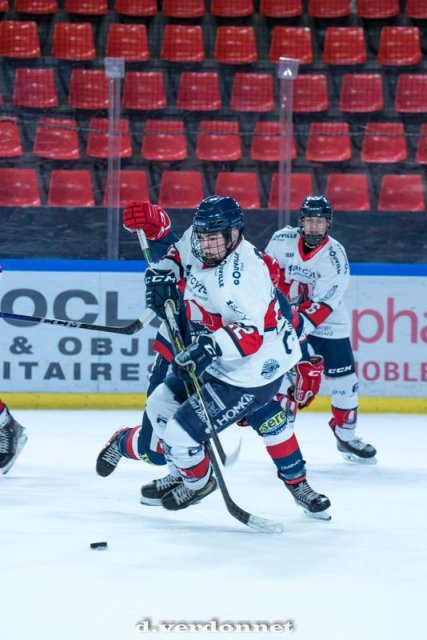 Photo hockey match Grenoble U20 - Caen U20 le 30/10/2022