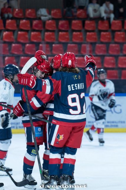 Photo hockey match Grenoble U20 - Caen U20 le 30/10/2022