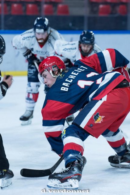 Photo hockey match Grenoble U20 - Caen U20 le 30/10/2022