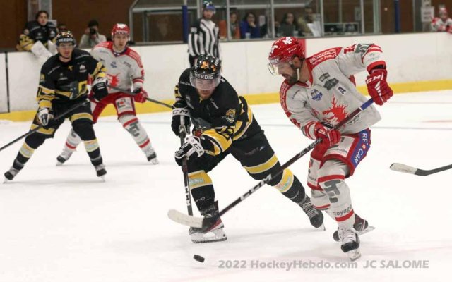 Photo hockey match Chambéry - Grenoble  le 02/11/2022