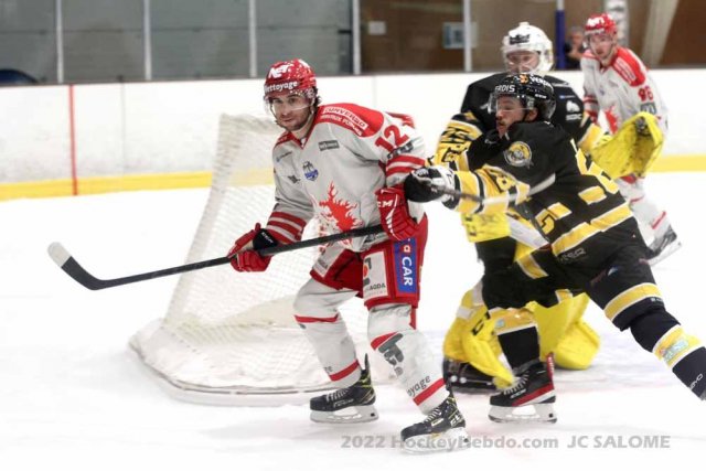 Photo hockey match Chambéry - Grenoble  le 02/11/2022