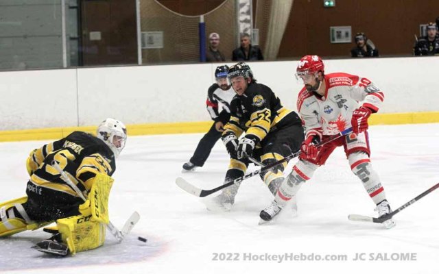 Photo hockey match Chambéry - Grenoble  le 02/11/2022
