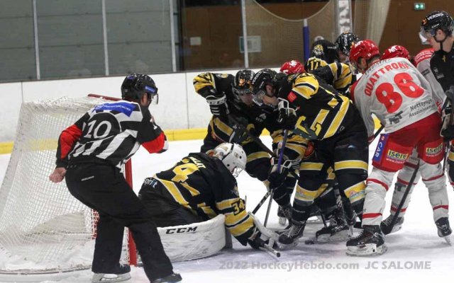 Photo hockey match Chambéry - Grenoble  le 02/11/2022
