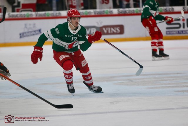 Photo hockey match Lausanne - Bern le 04/11/2022