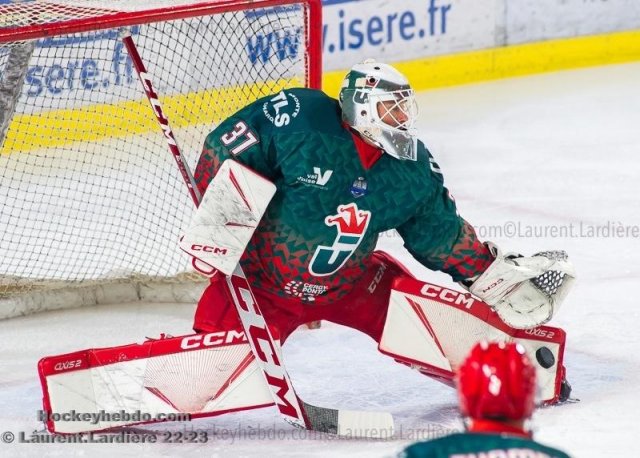 Photo hockey match Grenoble  - Cergy-Pontoise le 04/11/2022