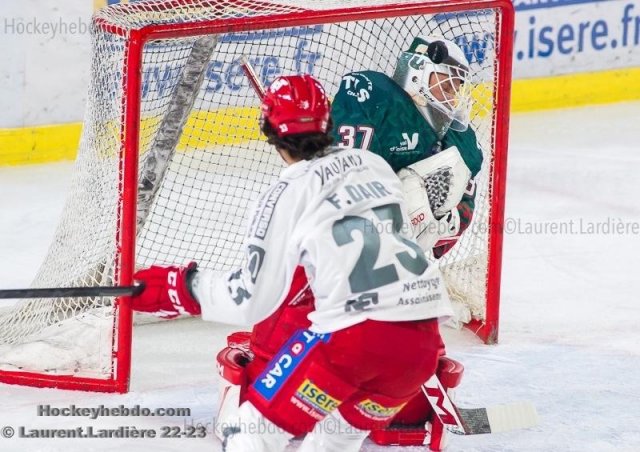 Photo hockey match Grenoble  - Cergy-Pontoise le 04/11/2022