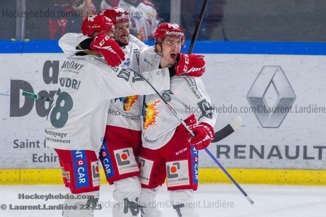 Photo hockey match Grenoble  - Cergy-Pontoise le 04/11/2022