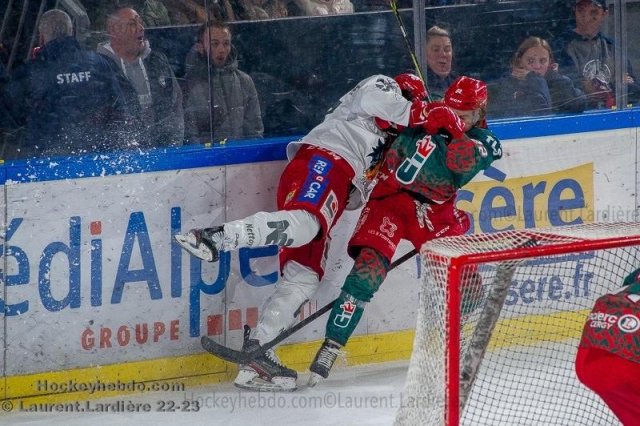 Photo hockey match Grenoble  - Cergy-Pontoise le 04/11/2022
