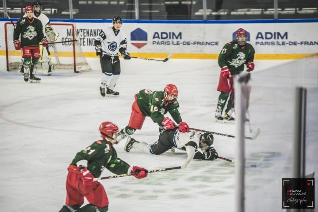 Photo hockey match Cergy-Pontoise U20 - Nantes U20 le 03/11/2022