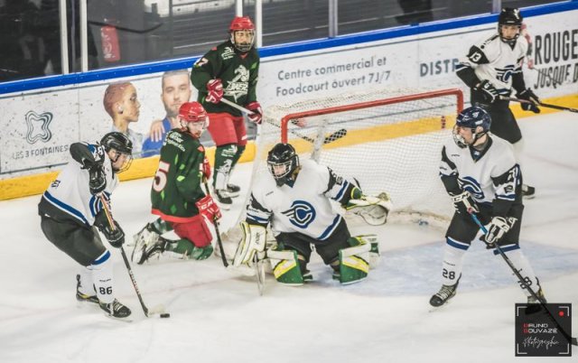 Photo hockey match Cergy-Pontoise U20 - Nantes U20 le 03/11/2022
