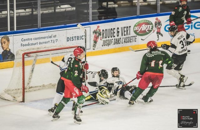 Photo hockey match Cergy-Pontoise U20 - Nantes U20 le 03/11/2022