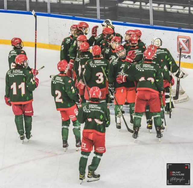 Photo hockey match Cergy-Pontoise U20 - Nantes U20 le 03/11/2022