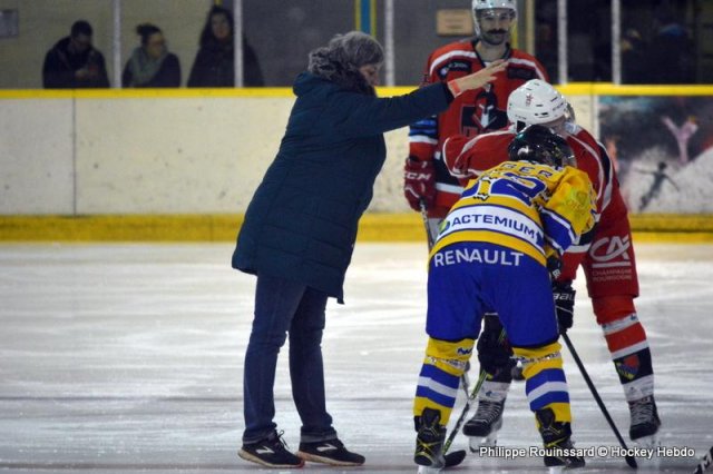 Photo hockey match Dijon  - Compiègne le 05/11/2022