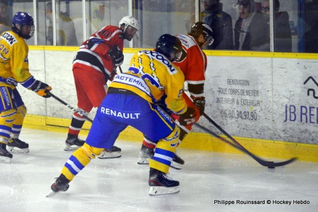 Photo hockey match Dijon  - Compiègne le 05/11/2022