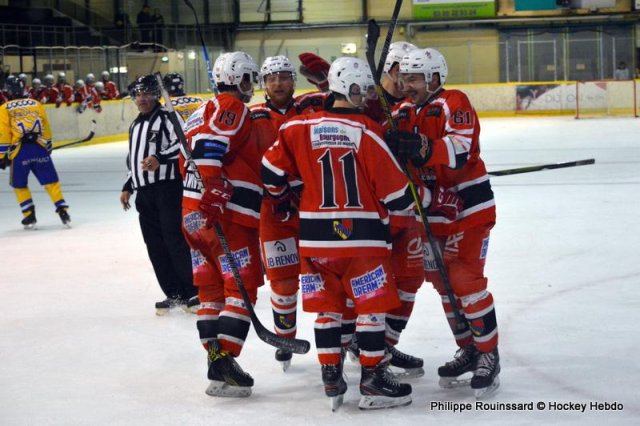 Photo hockey match Dijon  - Compiègne le 05/11/2022