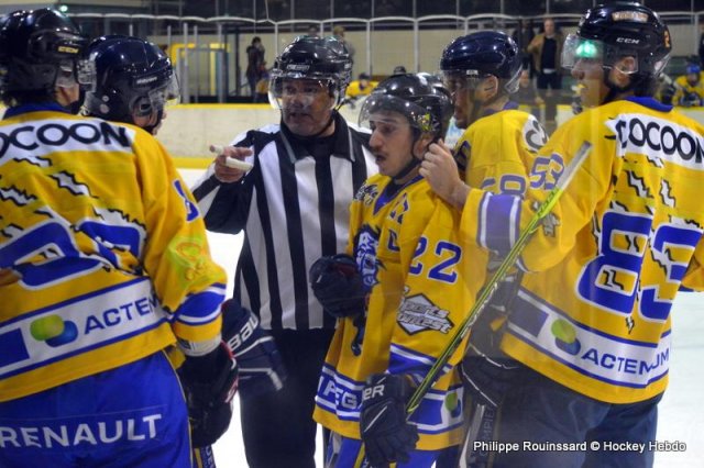 Photo hockey match Dijon  - Compiègne le 05/11/2022