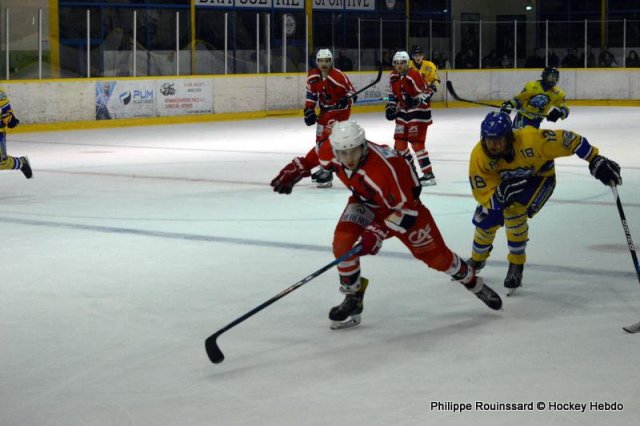 Photo hockey match Dijon  - Compiègne le 05/11/2022