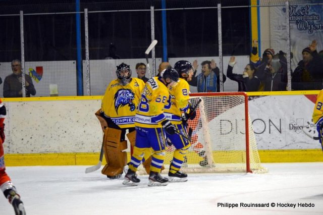 Photo hockey match Dijon  - Compiègne le 05/11/2022