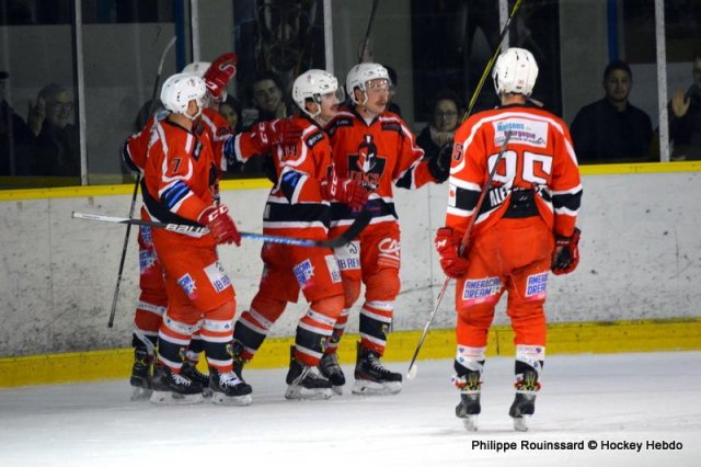 Photo hockey match Dijon  - Compiègne le 05/11/2022