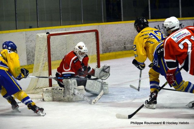 Photo hockey match Dijon  - Compiègne le 05/11/2022