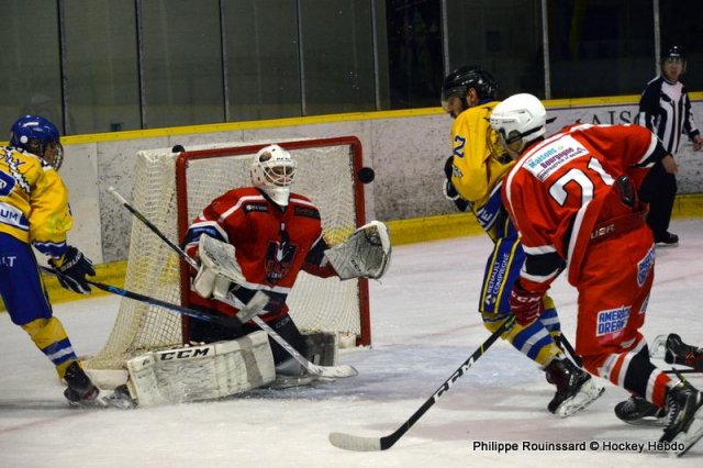 Photo hockey match Dijon  - Compiègne le 05/11/2022