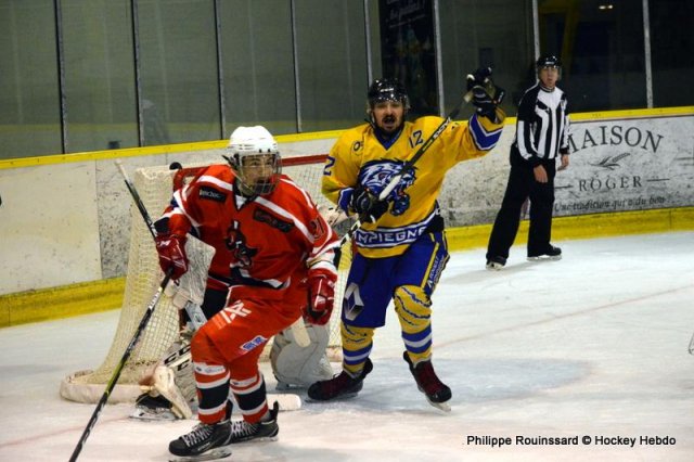 Photo hockey match Dijon  - Compiègne le 05/11/2022