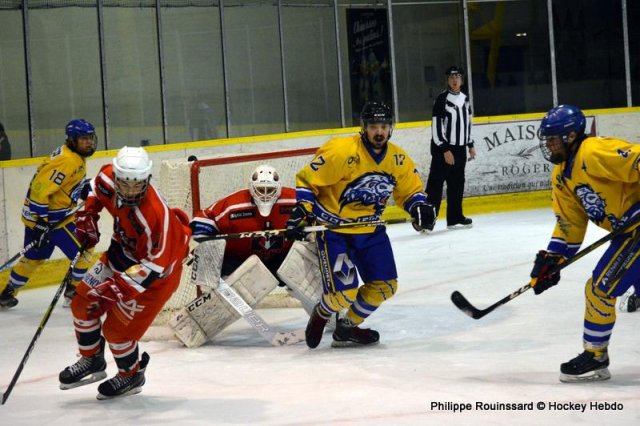Photo hockey match Dijon  - Compiègne le 05/11/2022