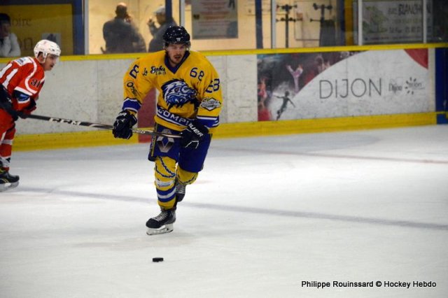 Photo hockey match Dijon  - Compiègne le 05/11/2022