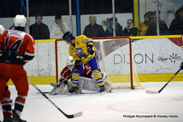 Photo hockey match Dijon  - Compiègne le 05/11/2022