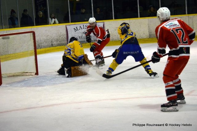 Photo hockey match Dijon  - Compiègne le 05/11/2022