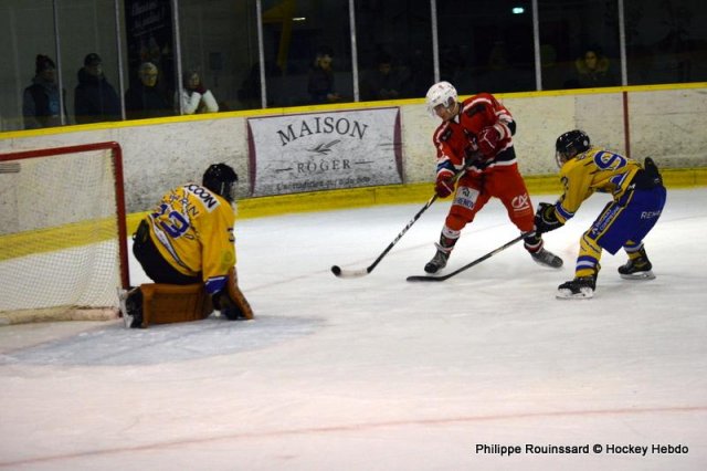 Photo hockey match Dijon  - Compiègne le 05/11/2022