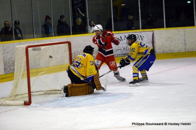 Photo hockey match Dijon  - Compiègne le 05/11/2022