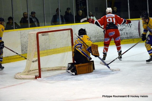Photo hockey match Dijon  - Compiègne le 05/11/2022