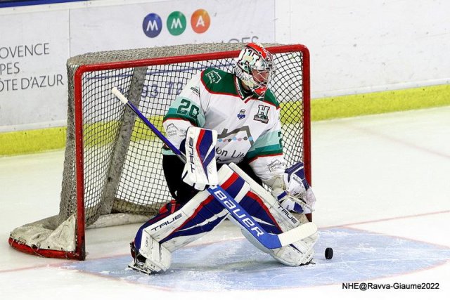 Photo hockey match Nice - Anglet le 04/11/2022