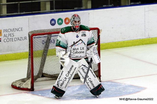 Photo hockey match Nice - Anglet le 04/11/2022