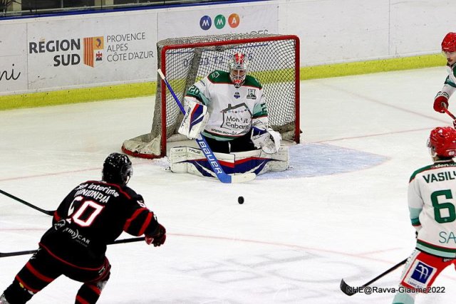 Photo hockey match Nice - Anglet le 04/11/2022