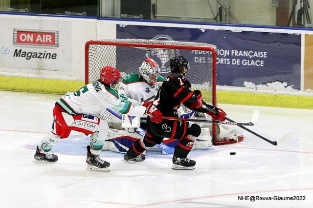 Photo hockey match Nice - Anglet le 04/11/2022