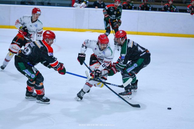 Photo hockey match Mont-Blanc - Cholet  le 06/11/2022